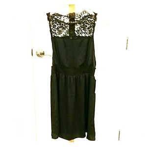 Free People black dress sz S